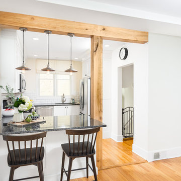 Cheerful Burns Park Kitchen in Ann Arbor, Michigan