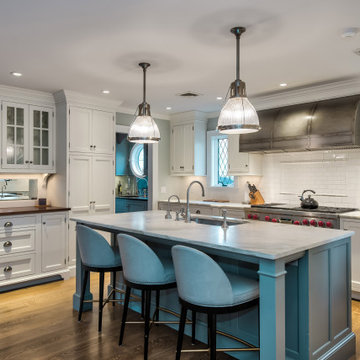 Great Room - Traditional Elegance With a Pinch of Industrial