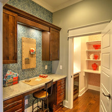 built-in desk