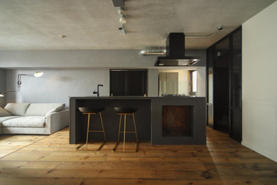 Photo of a modern kitchen in Nagoya.