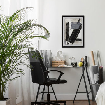 "Demolition IV" Framed Painting Print