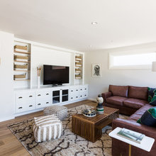Basement Built In Tv