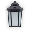 Bella Outdoor Black Lantern Wall Light