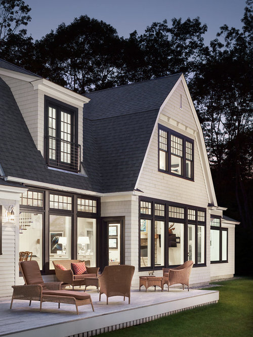 Beach Style Exterior Home Design Ideas, Remodels & Photos