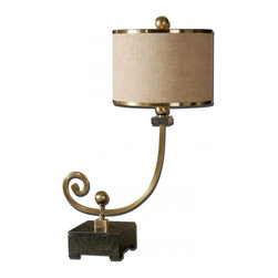 www.essentialsinside.com: lanzada bronze buffet lamp - Lighting