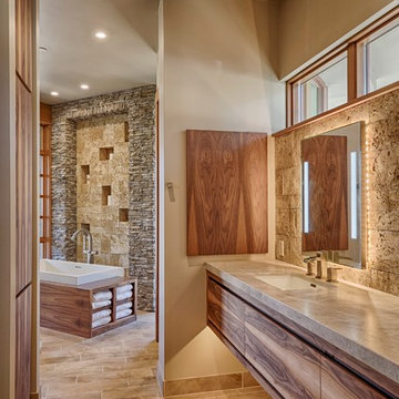 Walnut Kitchen and Great Room