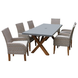 Tropical Outdoor Dining Sets by Outdoor Interiors