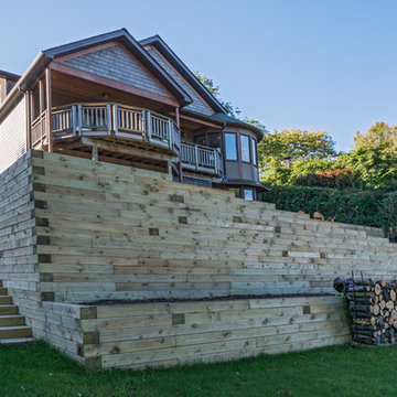 Private Residence Retaining Walls and Patios