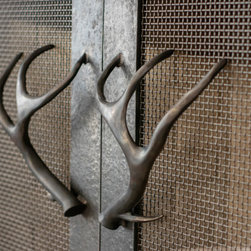 Antler Fireplace - Indoor Fireplaces