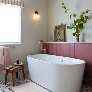 Modern vintage bathroom