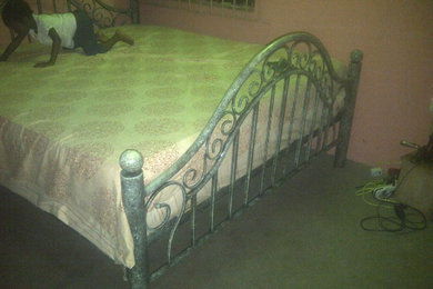 bed wrought iron