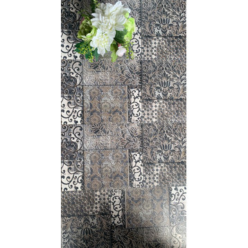 Lagos 12'' x 24'' Ceramic Tile for Wall in Dark Grey