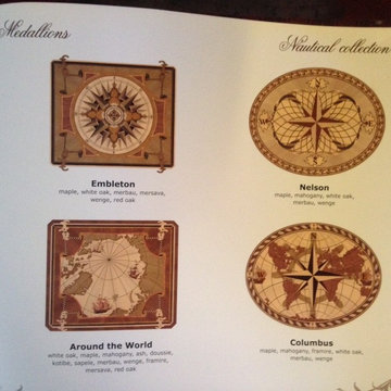 Decorative Medallions, Borders & Parquet