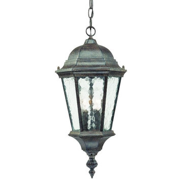 Acclaim Telfair 2-Light Outdoor Hanging Lantern 5516BC - Black Coral