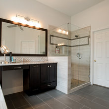 Master bath Dark And Moody