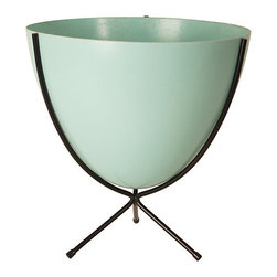 Bullet Planter, Short - Outdoor Pots And Planters