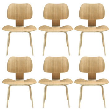 Natural Fathom Dining Chairs Set of 6