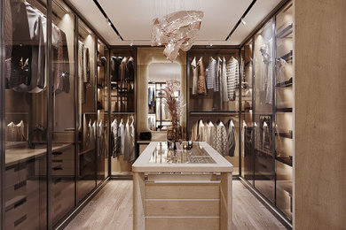 Inspiration for a wardrobe in London.