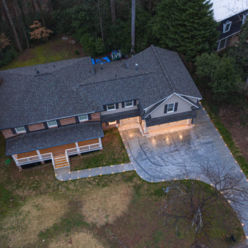 Dunwoody Colonial Addition and Front Porch