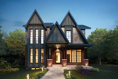 Home design - craftsman home design idea in Calgary