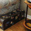 Cool Vintage Brown Decorative Suitcase