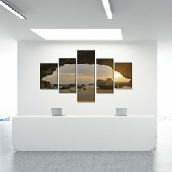Multi Panel Artworks - Diamond Quintych - Fine Art Prints