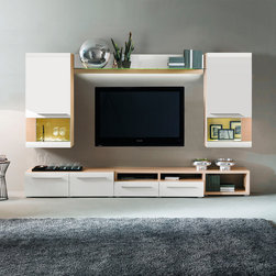 Lumio Wall Unit | Composition 1 by Mod Manhattan - Entertainment Centers And Tv Stands