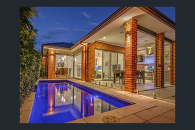 Contemporary pool in Adelaide.