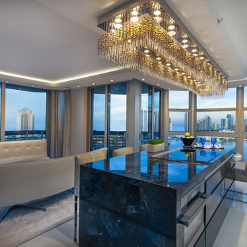 Ultra-Contemporary Miami kitchen