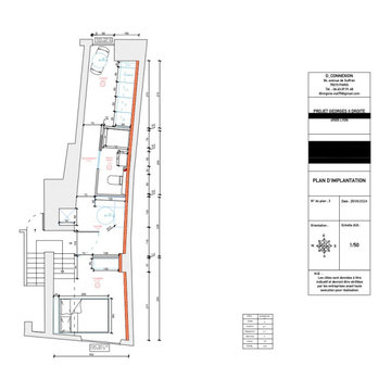 GEORGIA | Rénovation complète d'un studio tout en longueur de 24m2
