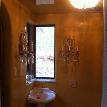 Venetian plaster bathrooms