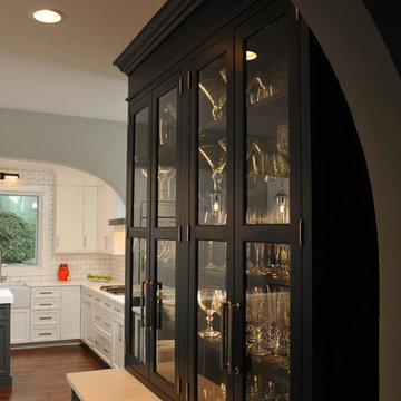 Contemporary Kitchen in a 1920s Tudor - Glen Ellyn, IL
