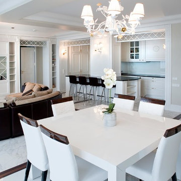 Apartment in white