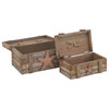 Coastal Brown Wood Box Set 78765