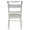 Slat Back Side Chair (RTA)-Set of 2 Traditional White
