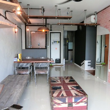 Industrial style (Punggol walk (HDB BTO 4Rm)