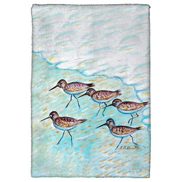 Betsy Drake Sandpipers Kitchen Towel