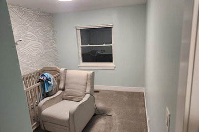 Elegant bedroom photo in Chicago