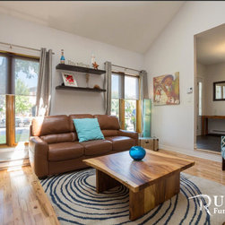 Home staging in a suburb home - Products