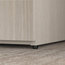Office 500 36W Storage Cabinet with Doors in Sand Oak - Engineered Wood