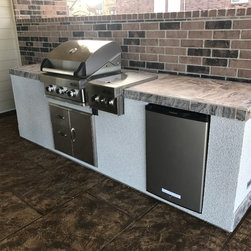 Pre-Built Islands - Outdoor Cooking