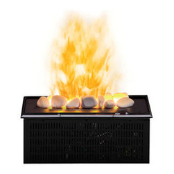 Dimplex OptiMyst Electric Fireplace Cassette Insert w/ Rocks - DFI400RH - Indoor Fireplaces