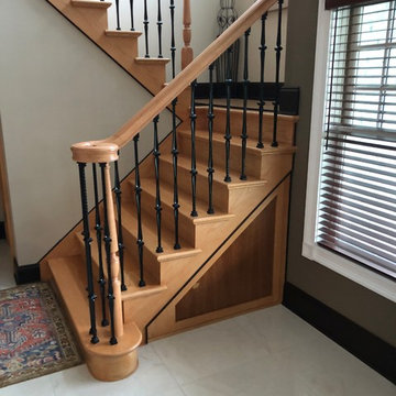 Draw storage, under staircase