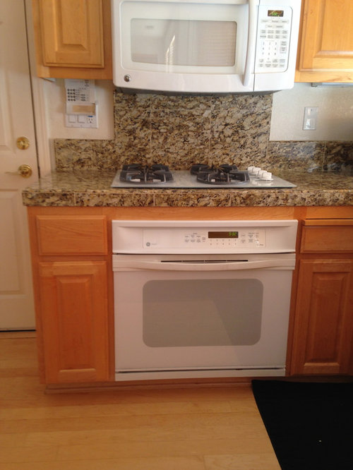 Maple Cabinetry Turned Yellow Orange What Color Walls Carpet Tile