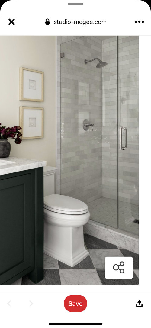 Bathroom Tile pairing