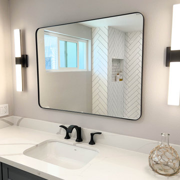 Modern & Elegant Primary Bedroom and Bathroom Remodel in San Clemente