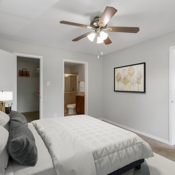 Virtually Staged Bedroom