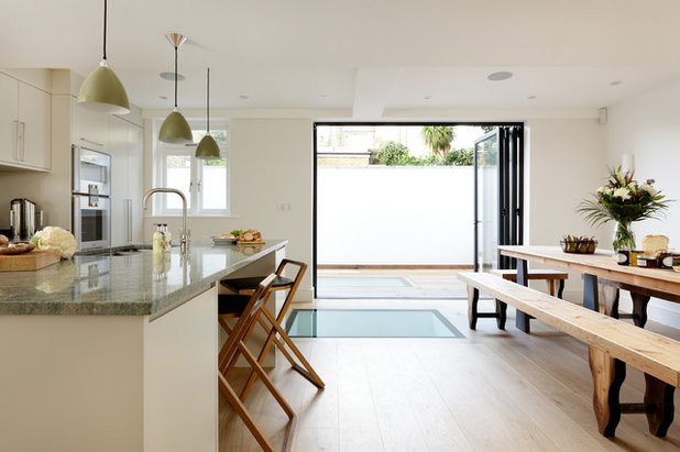 Contemporary Kitchen by Cue & Co of London