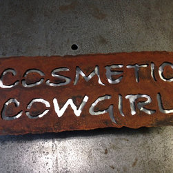 Custom rustic sign - Home Office Accessories