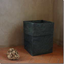 Handmade Paper Waste Bin - Wastebaskets